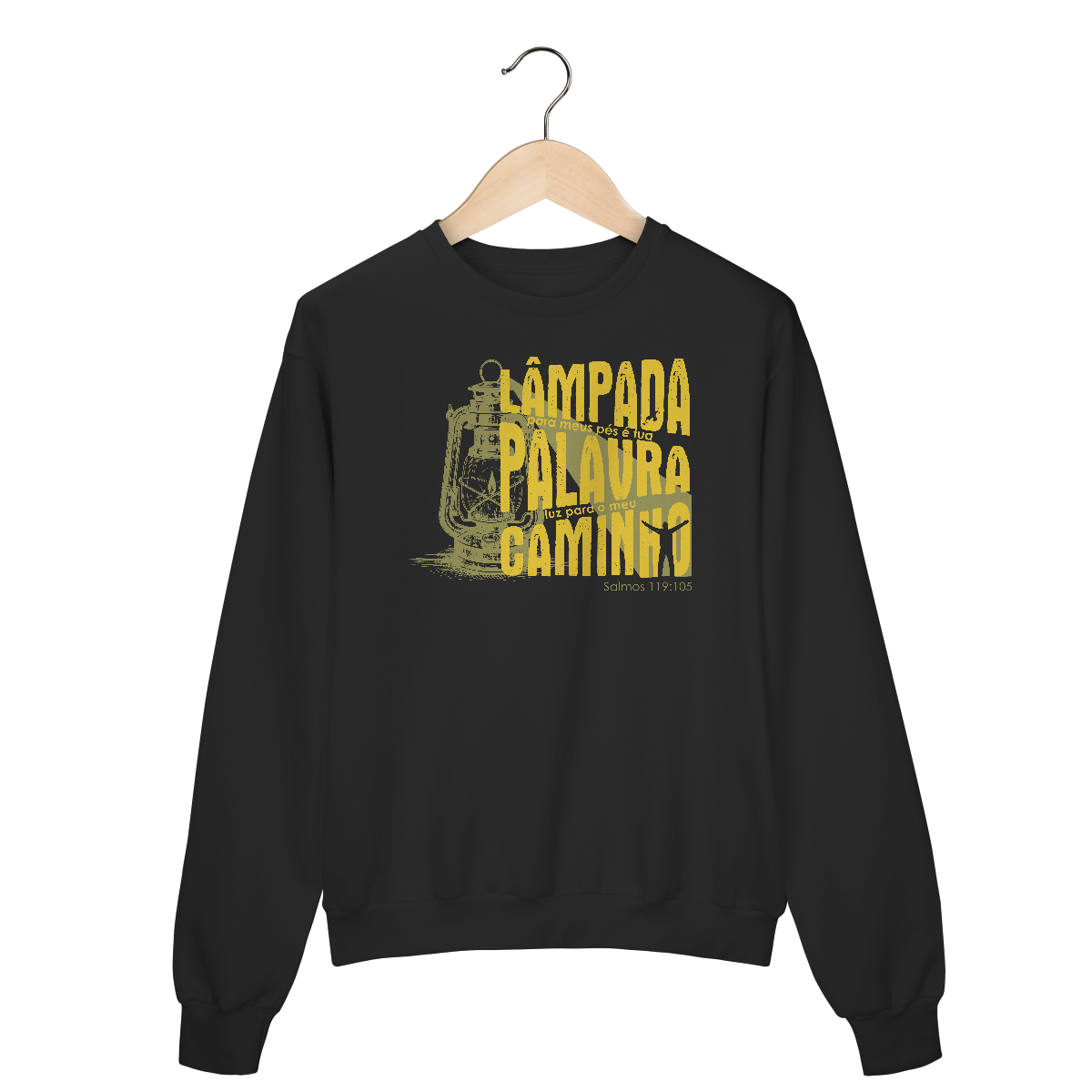 Nome do produto: Moletom Fechado Luz do Caminho