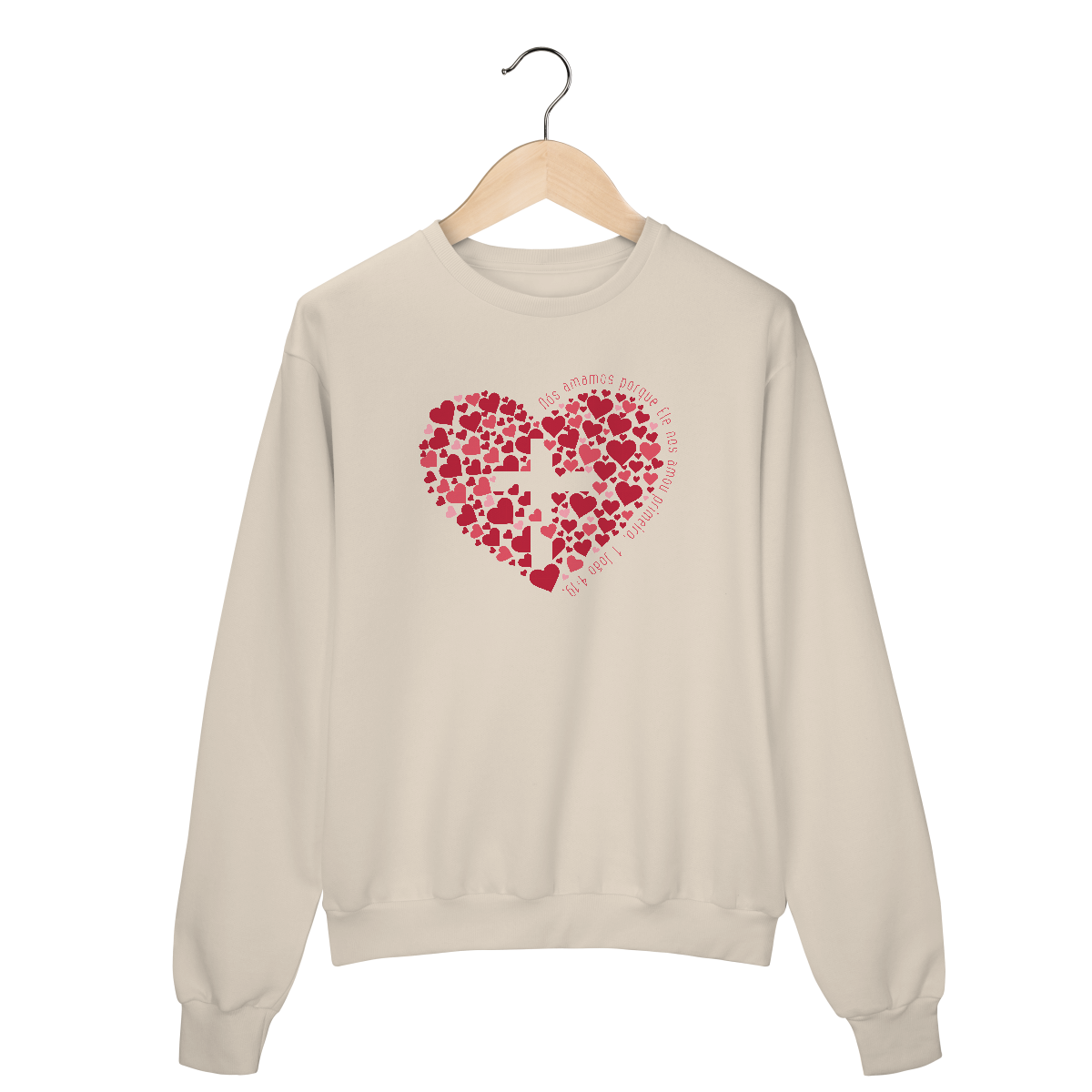 Moletom fechado Novo Coração