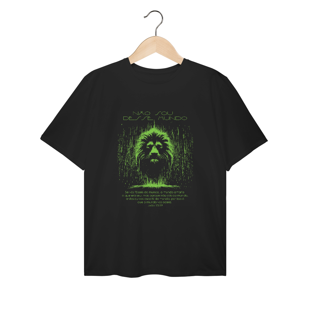 Camiseta Plus Size Não Sou Desse Mundo