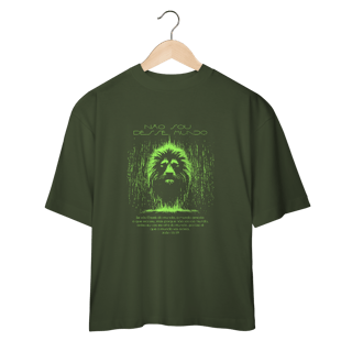 Camiseta Oversized Não Sou Desse Mundo