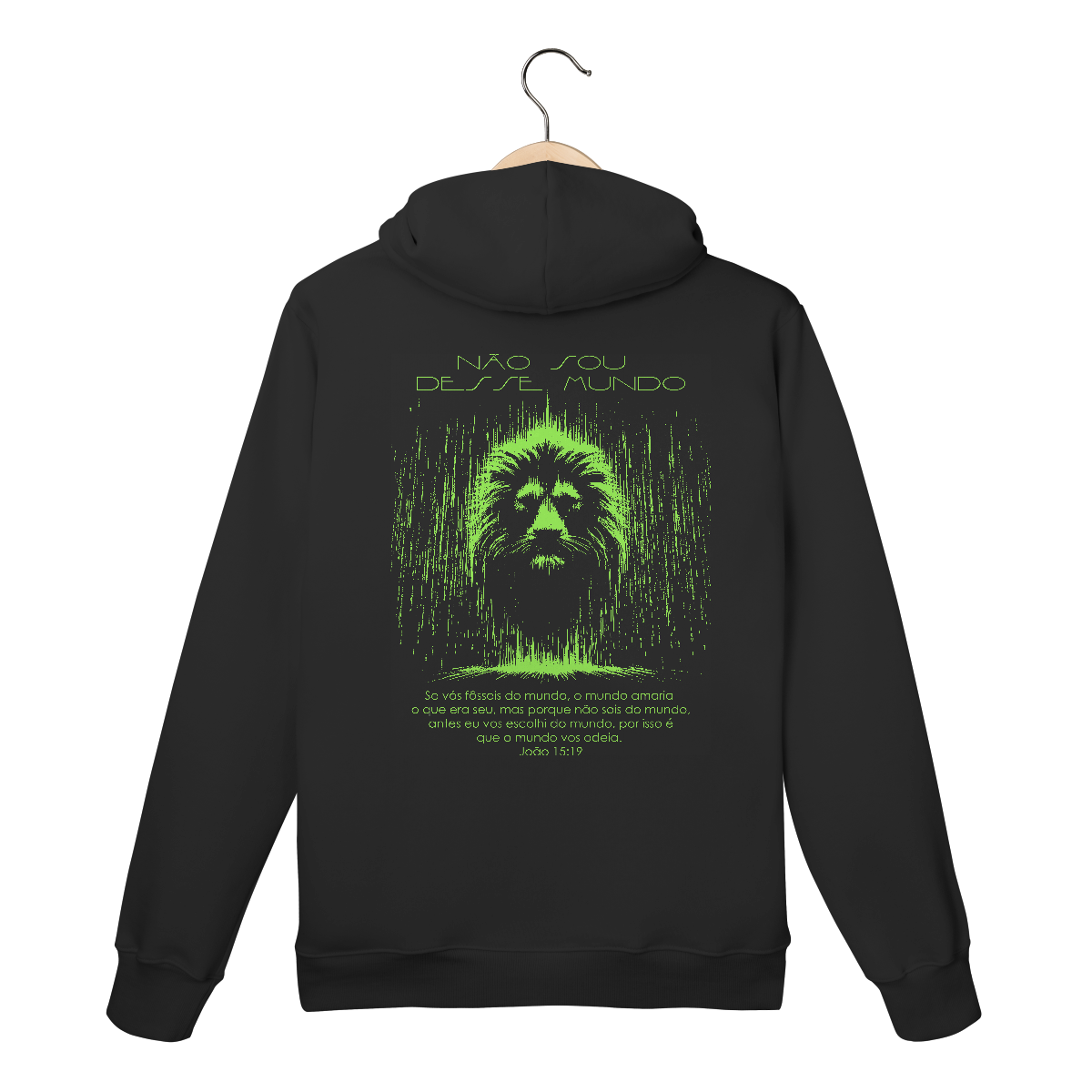 Moletom Canguru Não Sou Desse Mundo