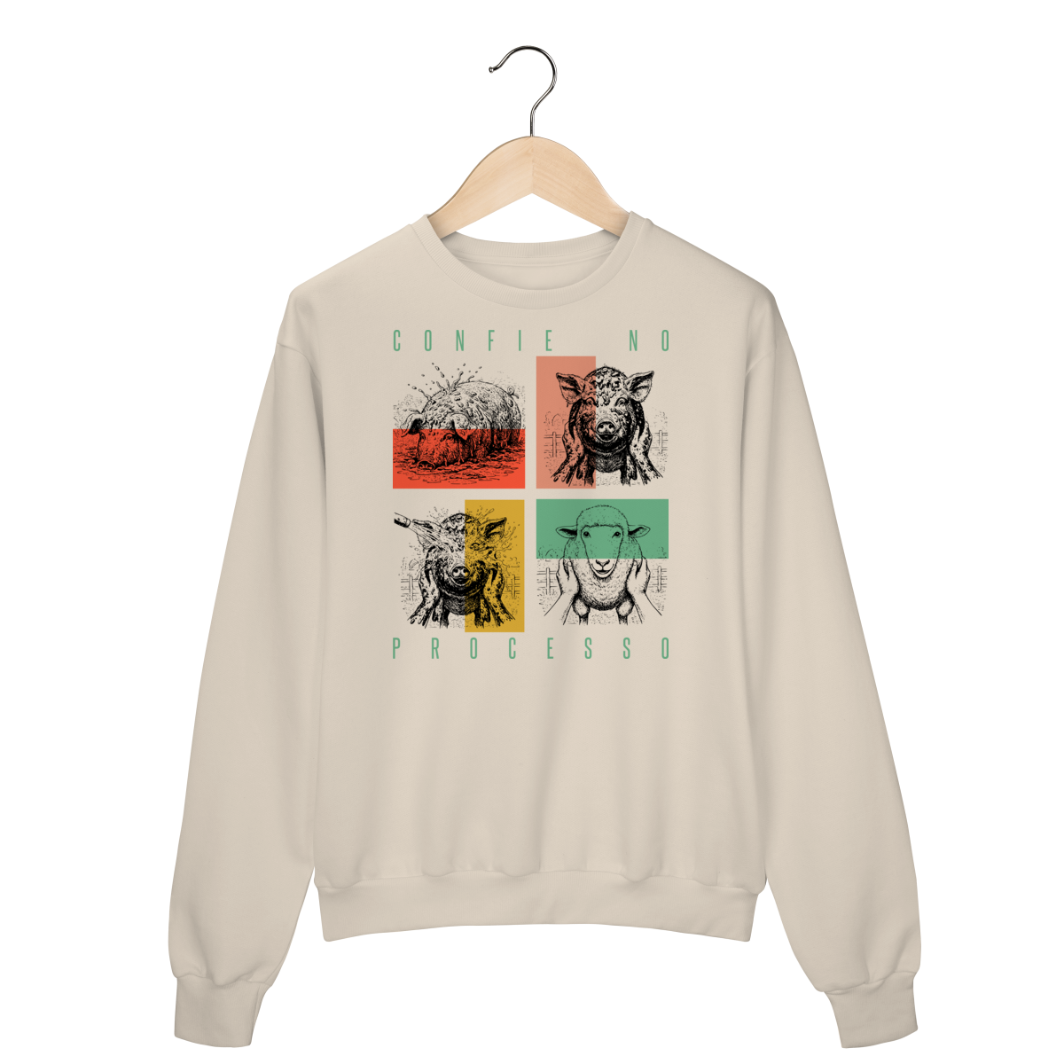 Moletom Fechado No Processo