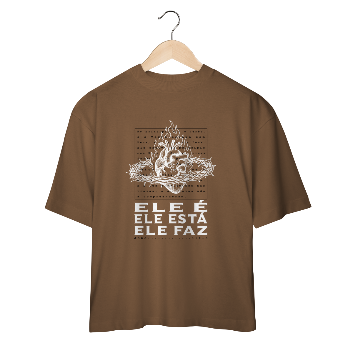 Camiseta Oversized - ELE É