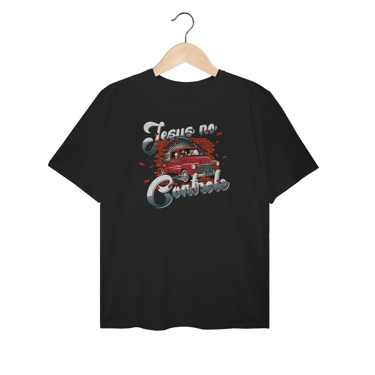 Nome do produto: Plus Size - Jesus no Controle