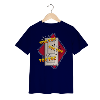Camiseta Infantil Classic - Estou à Porta