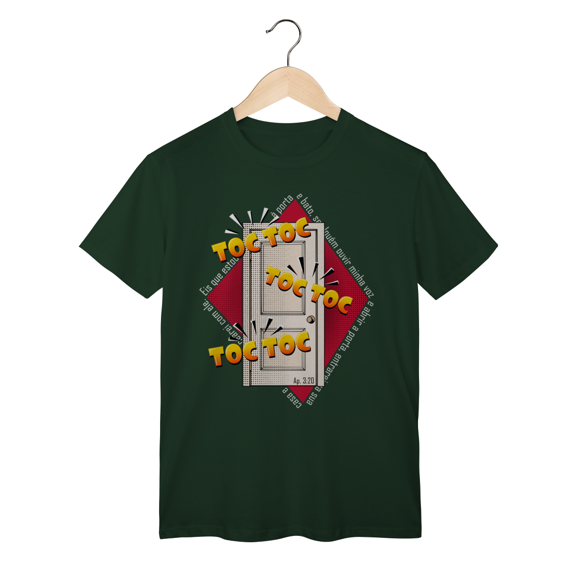 Camiseta Classic - Estou à Porta