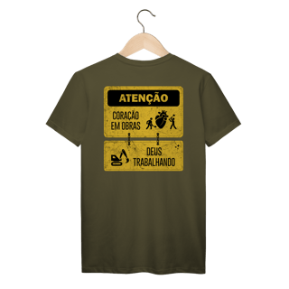 Camiseta Prime - Coração em Obras