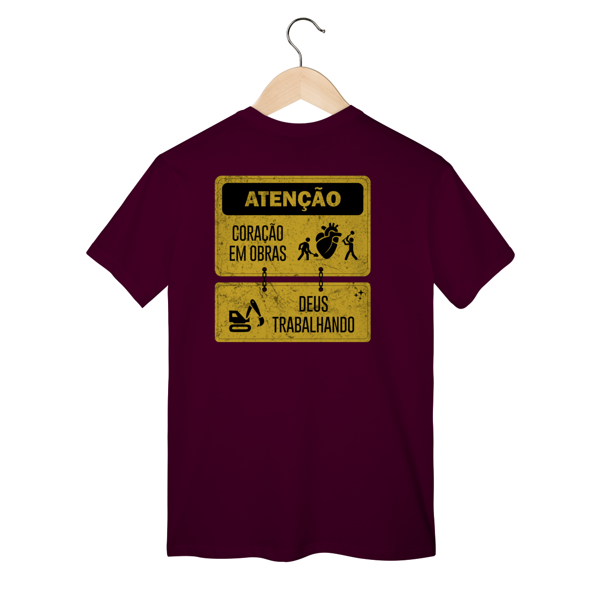 Nome do produto: Camiseta Classic - Coração em Obras