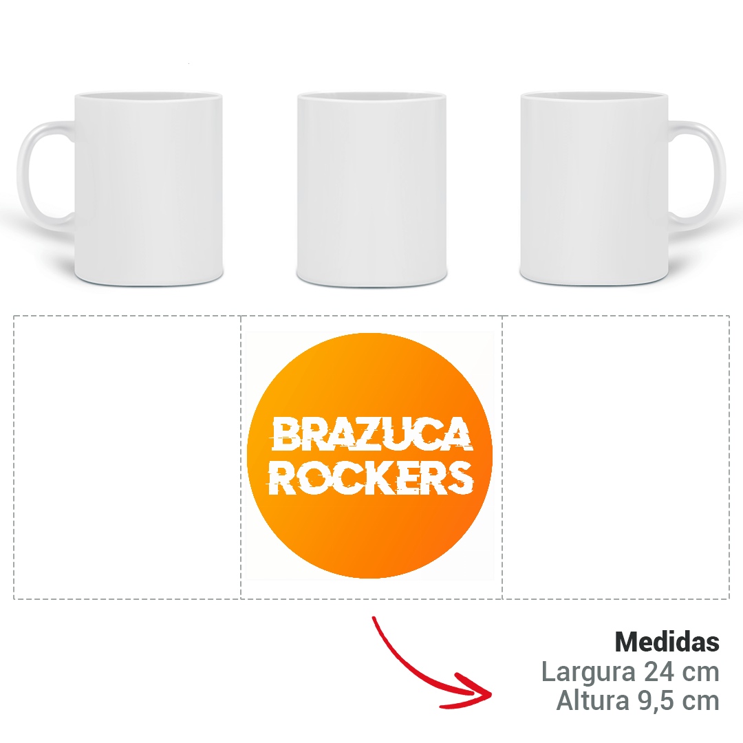Caneca - Brazuca Rockers