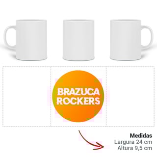 Caneca - Brazuca Rockers