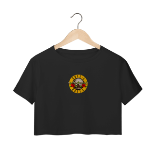 Camisa Cropped - Guns N' Roses