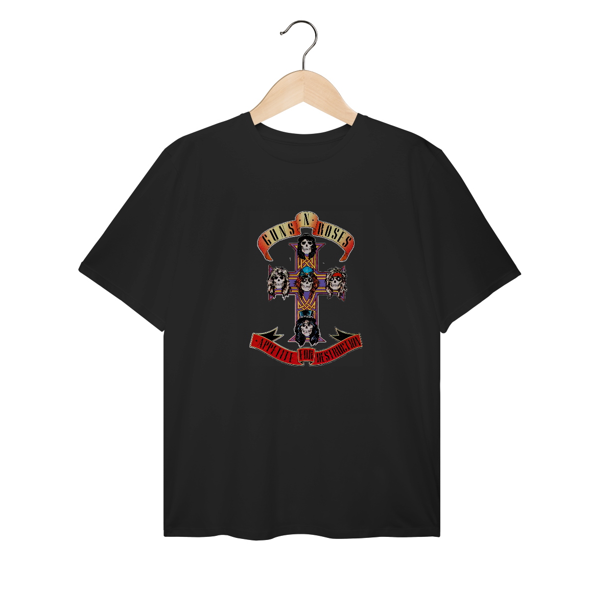 Nome do produto: T-Shirt (Plus Size) - Guns N\' Roses (AFD)