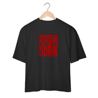 Camiseta Oversized - SOAD