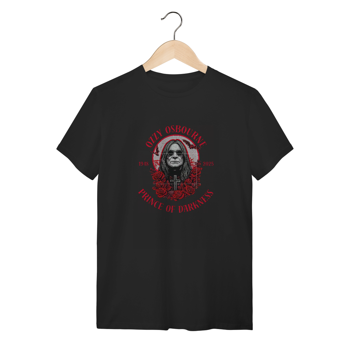 Nome do produto: T-Shirt Quality - Ozzy Osbourne EDIÇÃO ESPECIAL