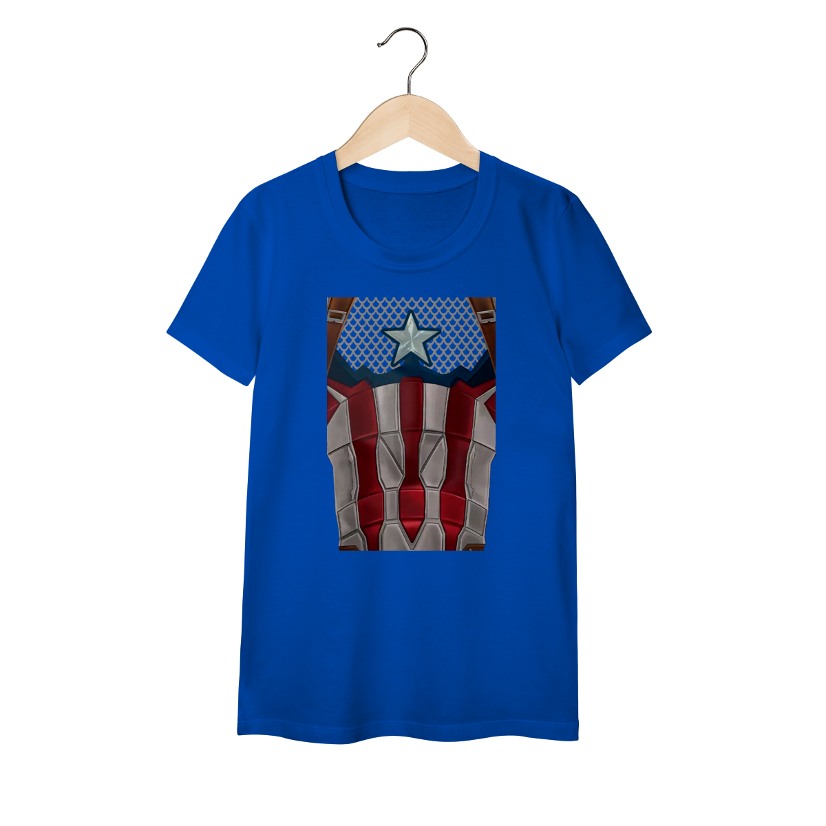 Baby Long Classic - Capitão América