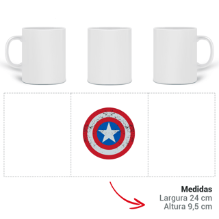 Caneca - Capitão América 2