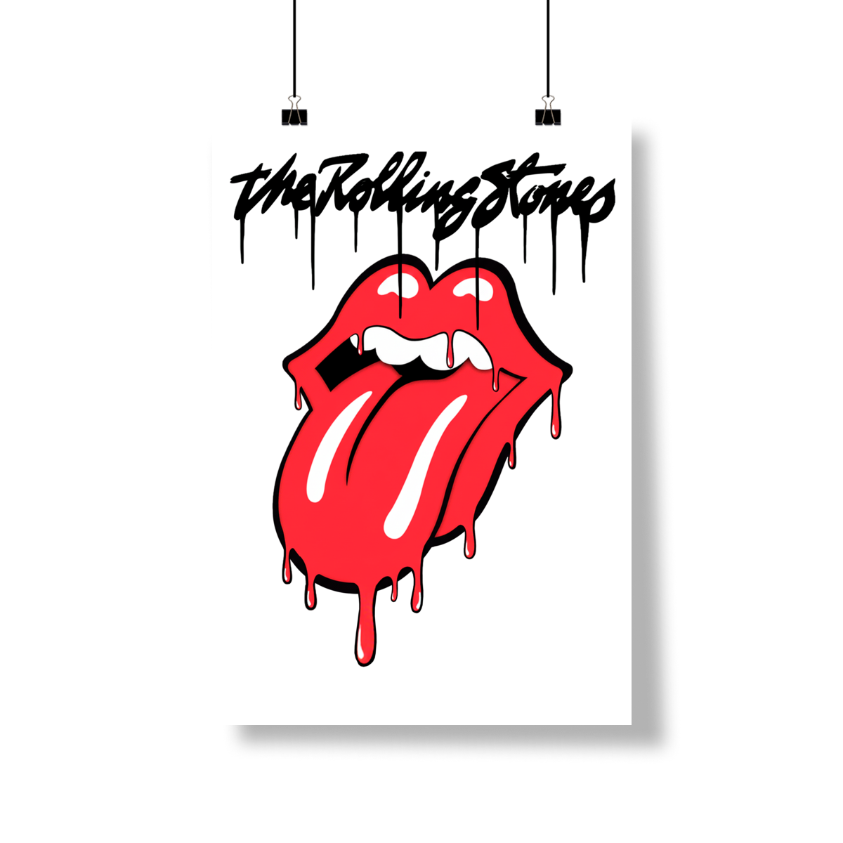 Poster Retrato - The Rolling Stones