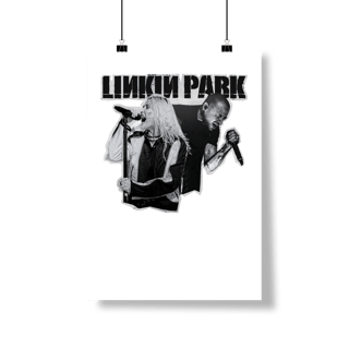 Poster Retrato - Linkin Park timeless