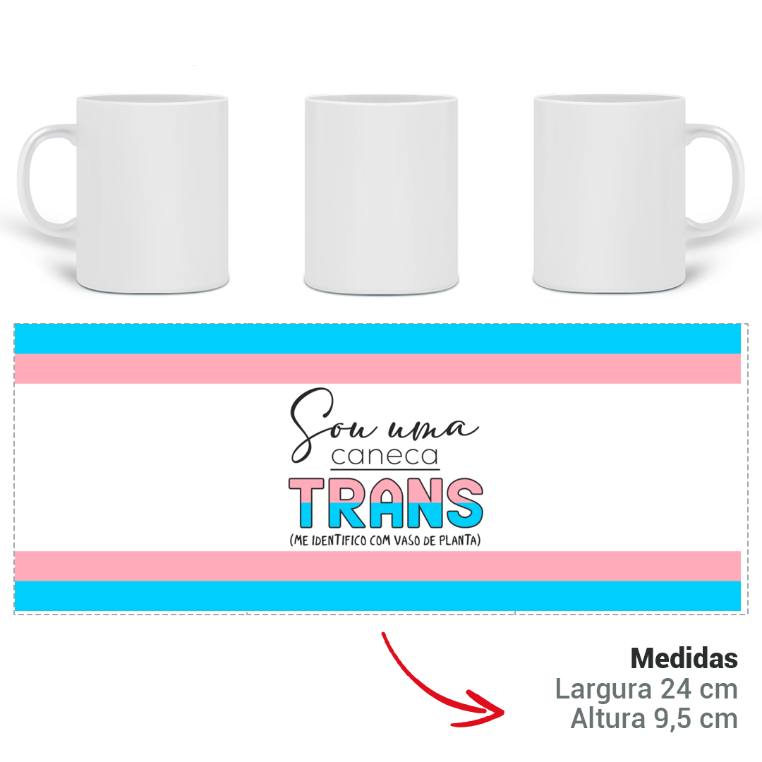Caneca Mágica LGBT - Trans