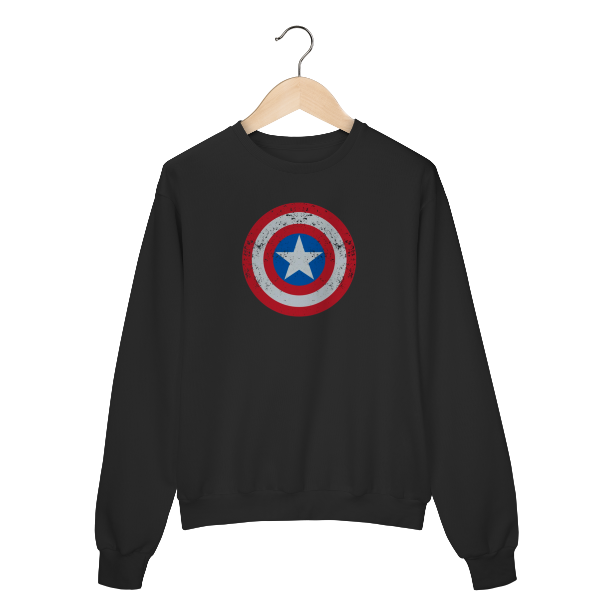 Moletom Prime Fechado _Capitão América 2