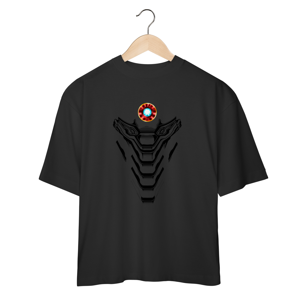 Camiseta Oversized - Homem de Ferro