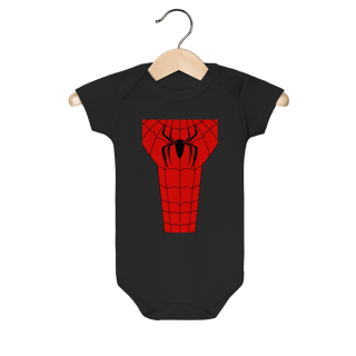 Body Infantil - Uniforme Homem Aranha