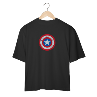 Camiseta Oversized - Capitão América 2
