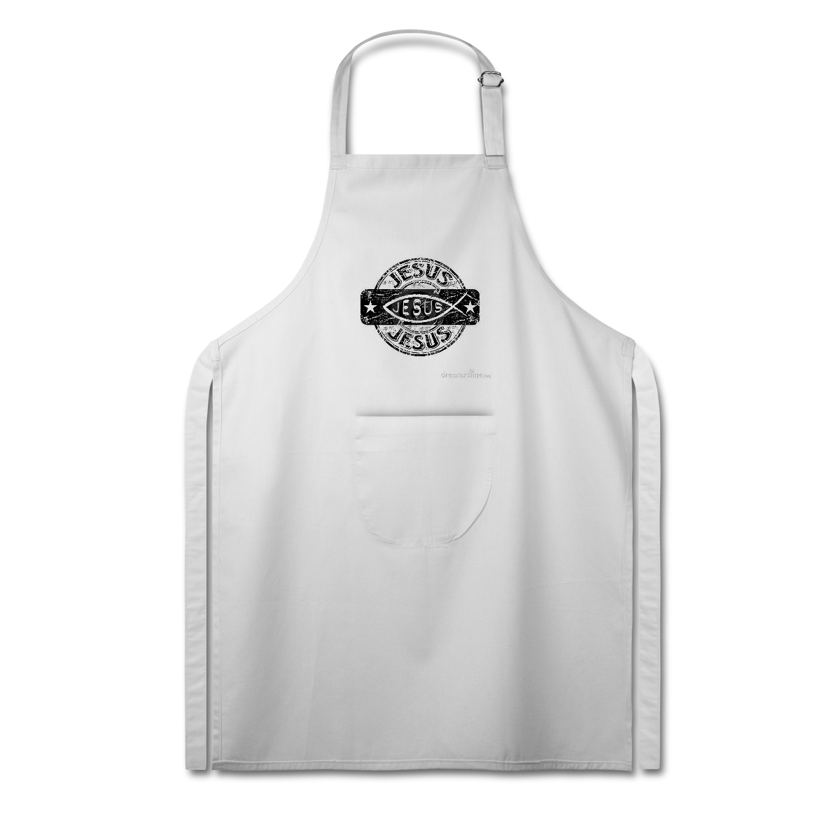 Avental Ichthys 1 (ideal para cozinhar, servir ou criar com fé no dia a dia)