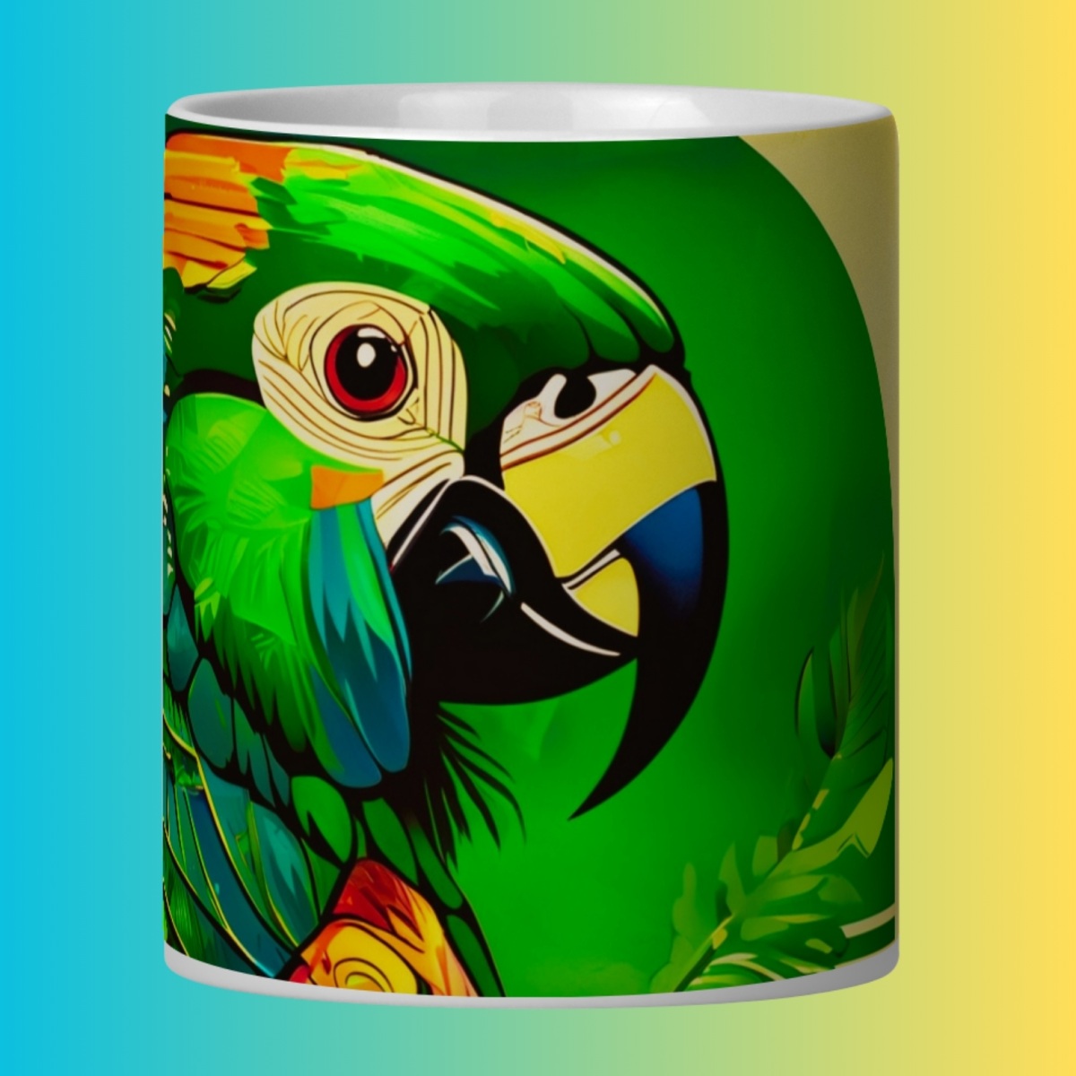 Nome do produto: ARTEMÍSIA Canecas – ‘Papagaio – Cerrado Brasileiro’ - 02