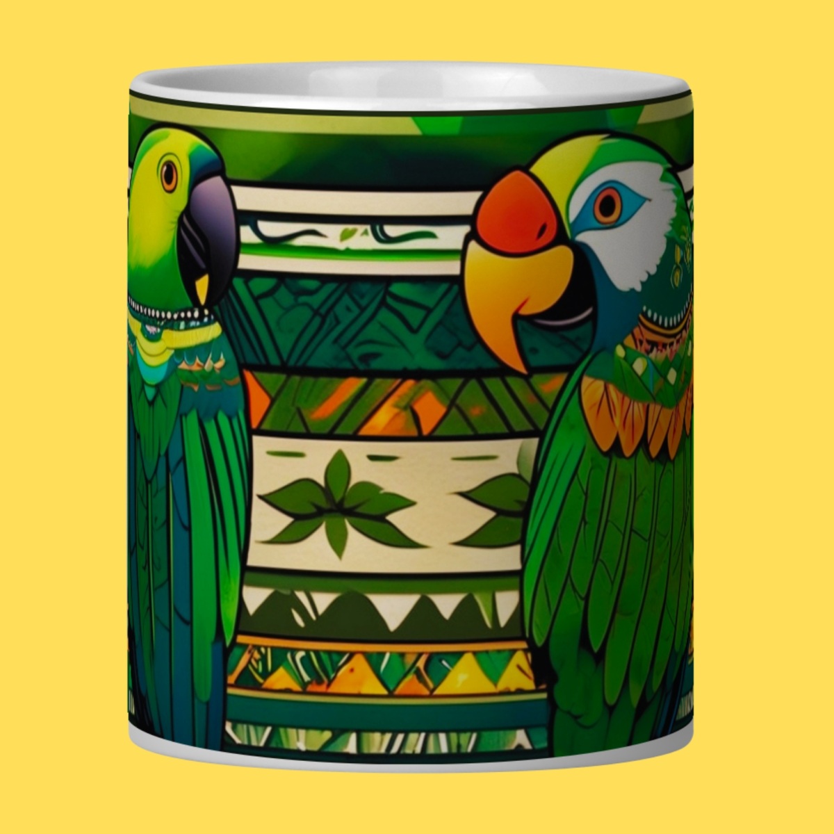 Nome do produto: ARTEMÍSIA Canecas – ‘Papagaio – Cerrado Brasileiro’ - 05