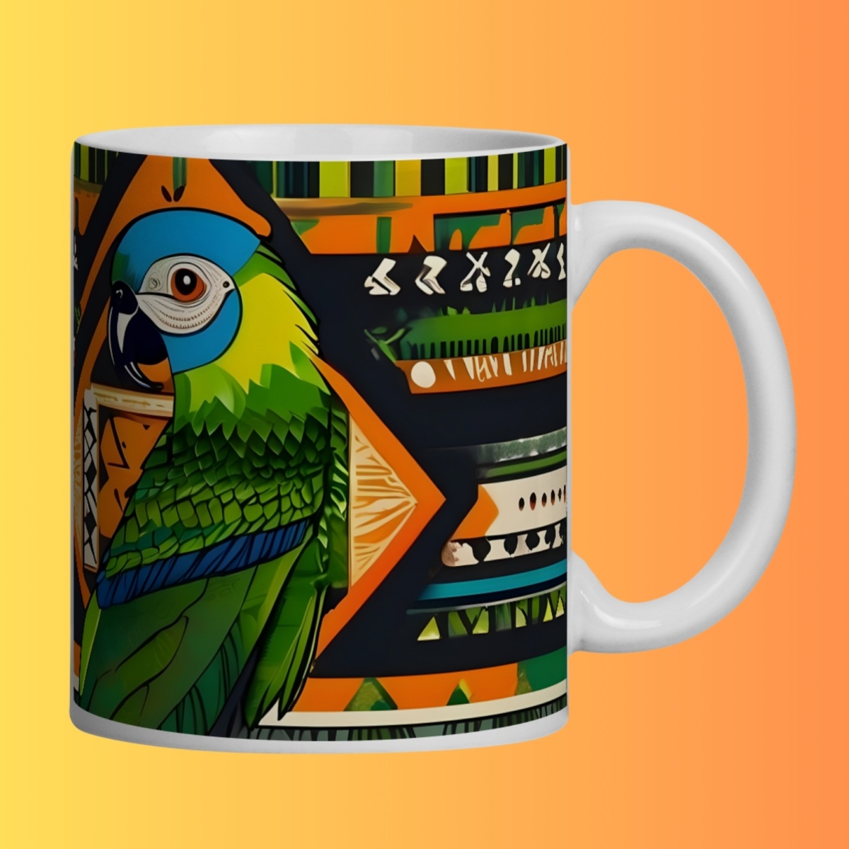 Nome do produto: ARTEMÍSIA Canecas – ‘Papagaio – Cerrado Brasileiro’ - 10