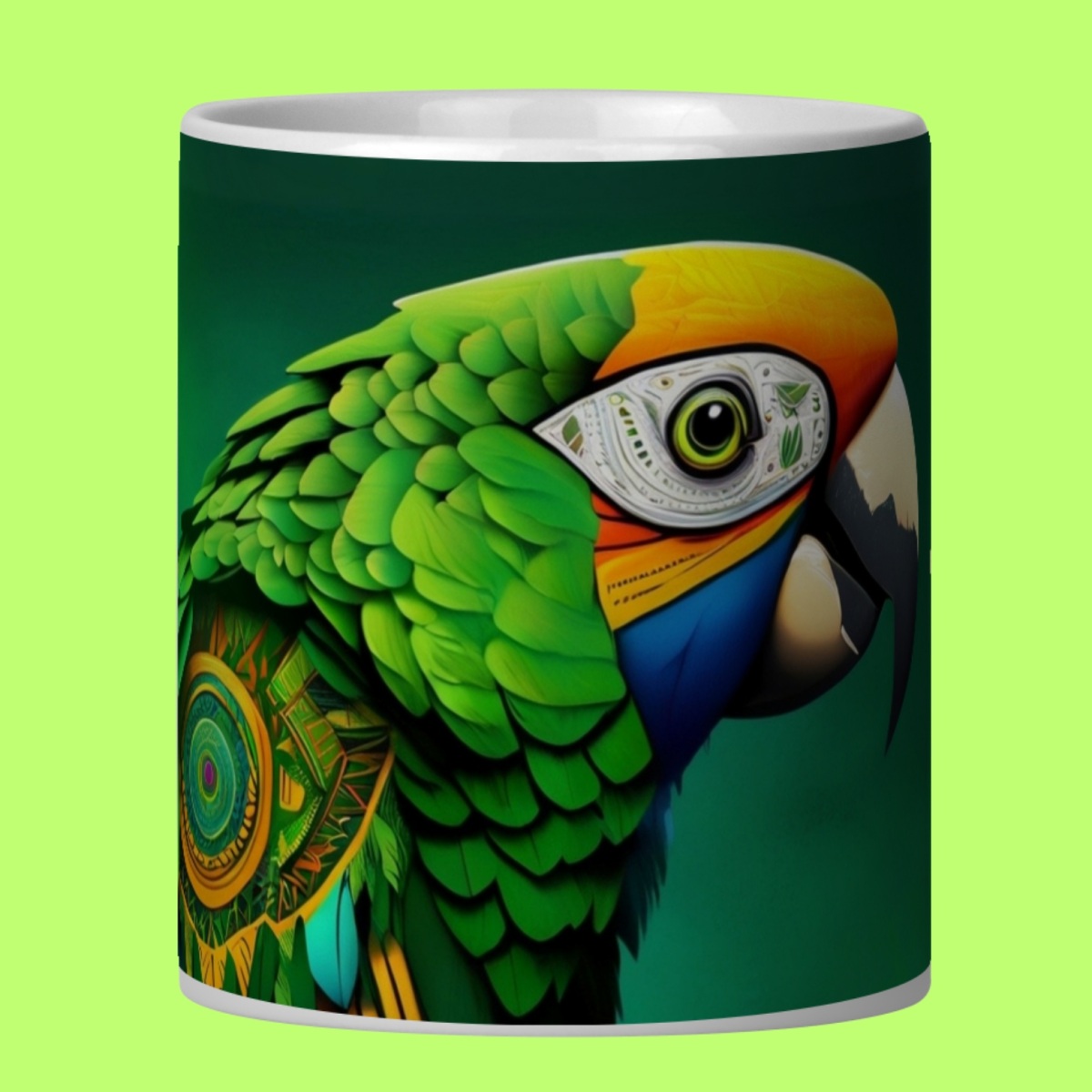 Nome do produto: ARTEMÍSIA Canecas – ‘Papagaio – Cerrado Brasileiro’ - 11