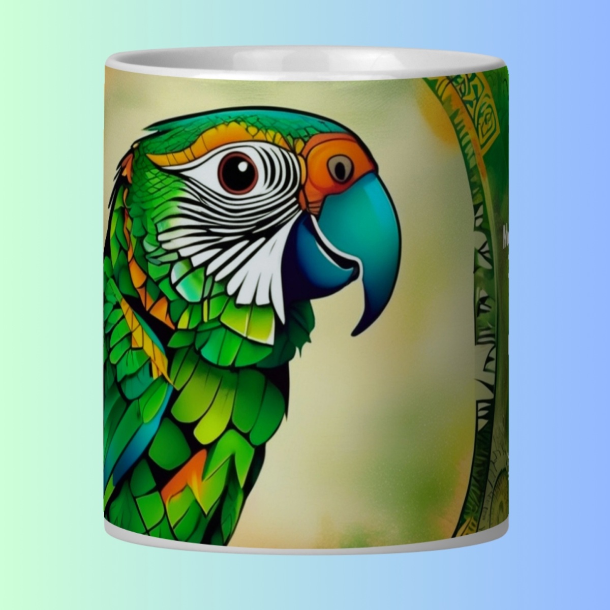 Nome do produto: ARTEMÍSIA Canecas – ‘Papagaio – Cerrado Brasileiro’ - 12