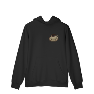 Casaco de Moletom Canguru - Caneca de Café