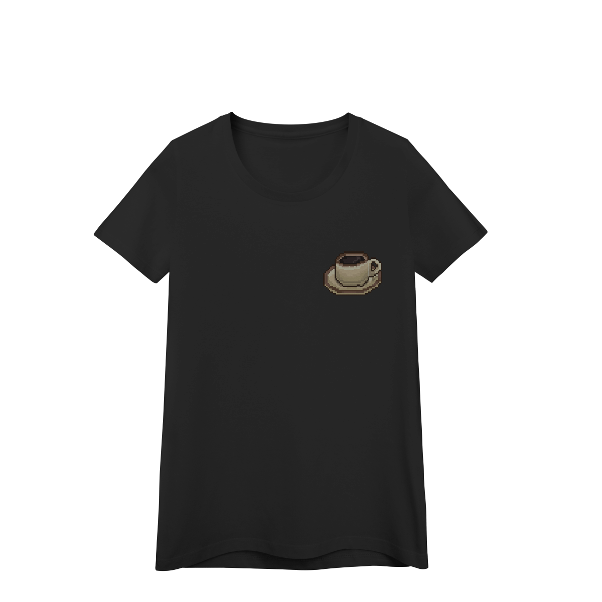 Camiseta Baby Long Premium - Caneca de Café