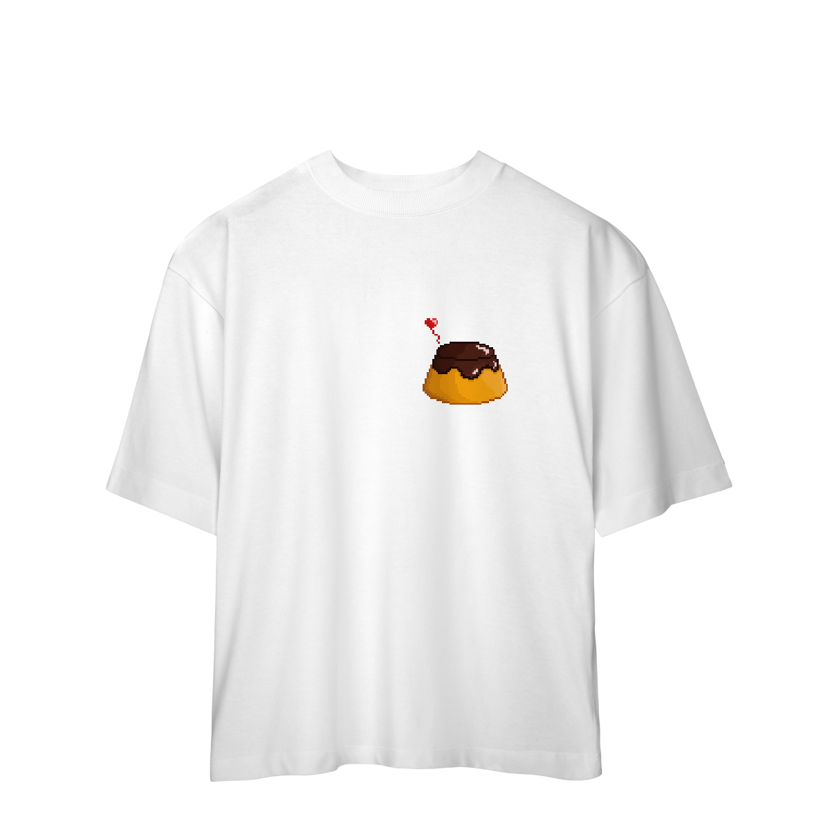 Camiseta Oversized - Bolo de Cenoura