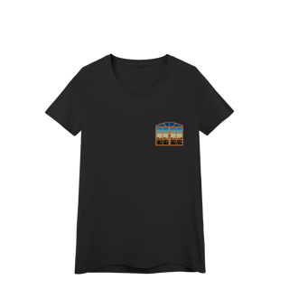 Camiseta Baby Long Premium - Pôr do Sol