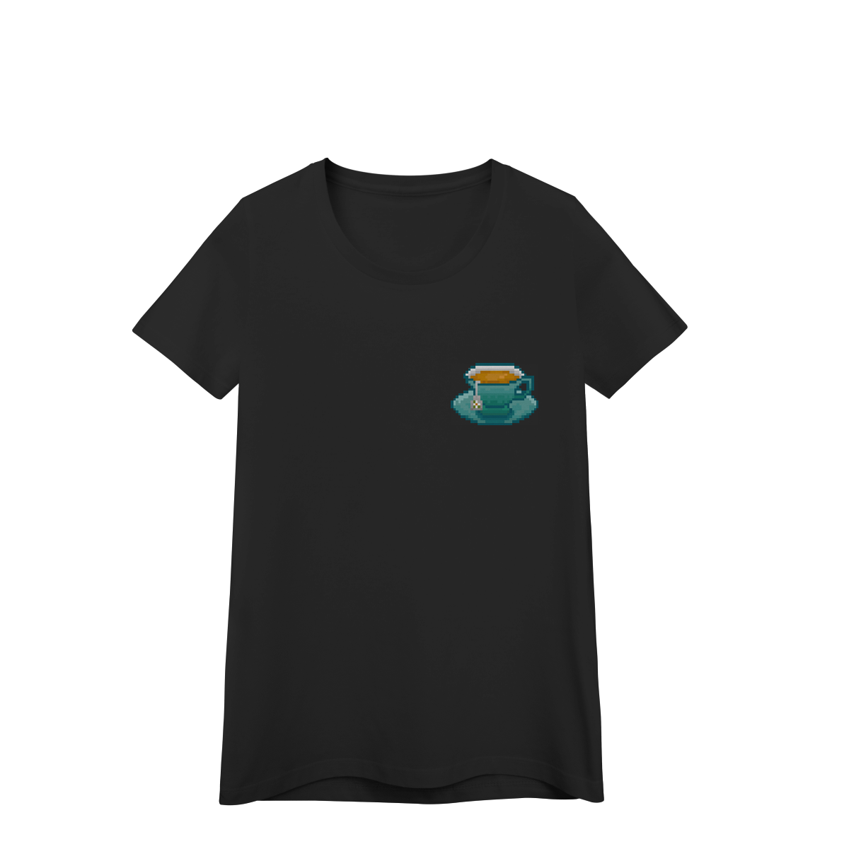 Camiseta Baby Long Premium - Chá de Camomila