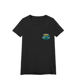 Camiseta Baby Long Premium - Chá de Camomila