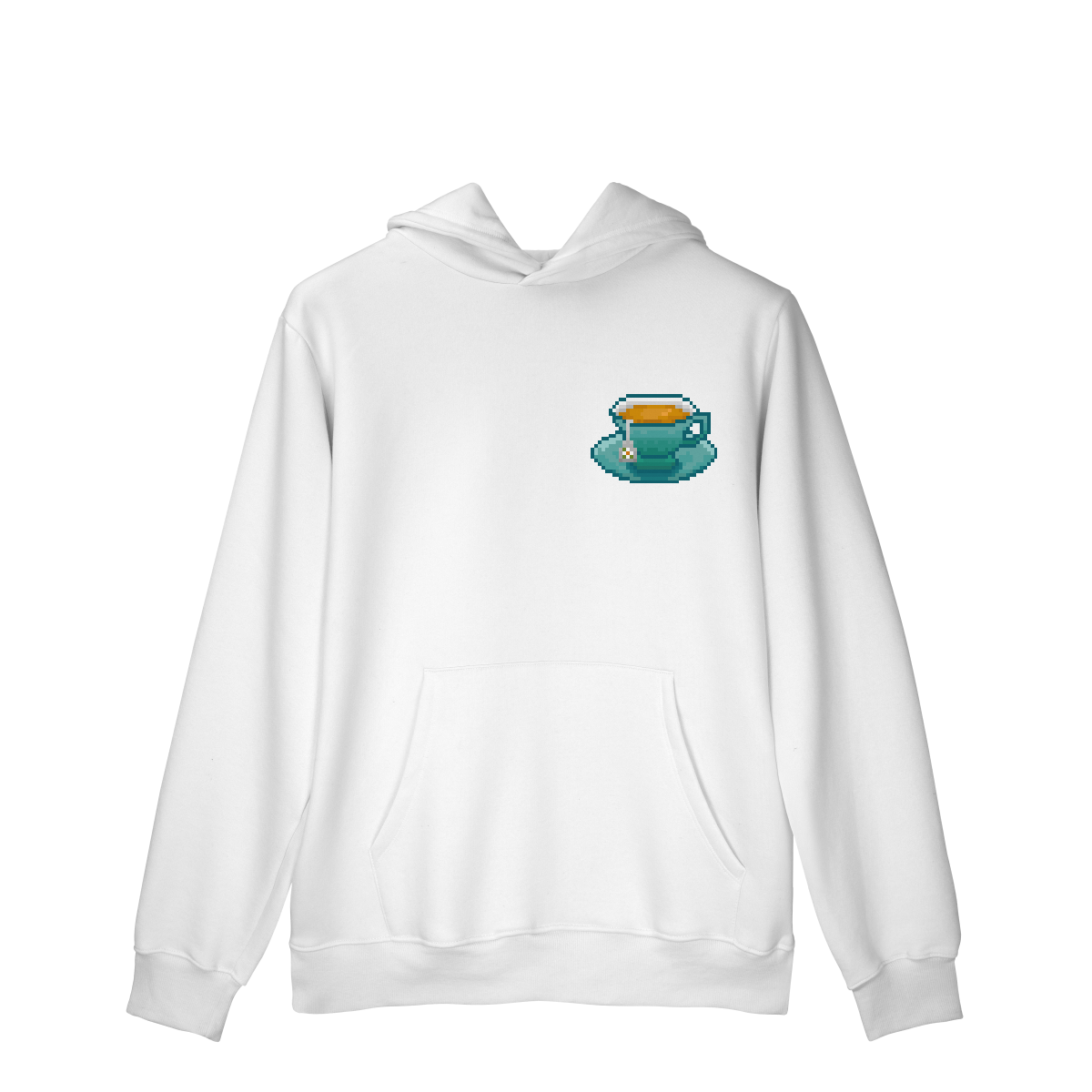 Casaco de Moletom Canguru - Chá de Camomila