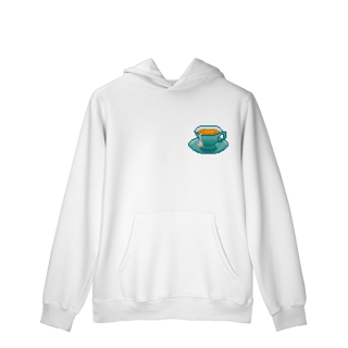 Casaco de Moletom Canguru - Chá de Camomila