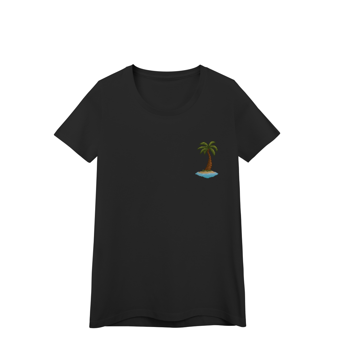 Camiseta Baby Long Premium - Coqueiro