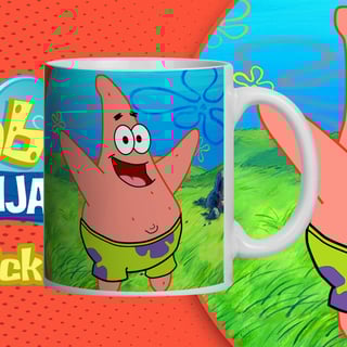 Caneca Patrick Estrela do Mar!