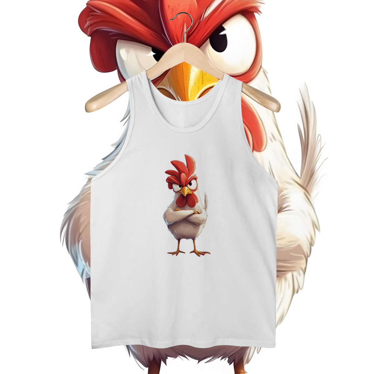 Camiseta Regata Quality Frango de Academia