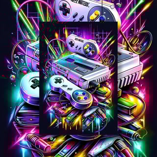 Poster Retrato Super Games