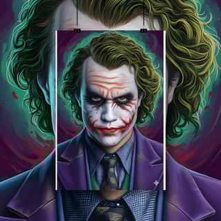 Poster Retrato Coringa 