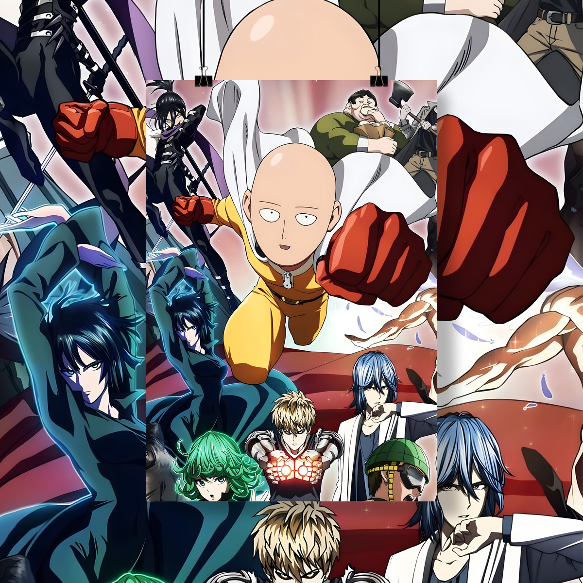 Poster Retrato One punch man.