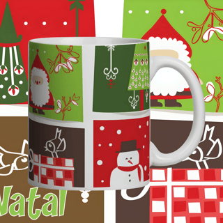 Caneca Magia de Natal!