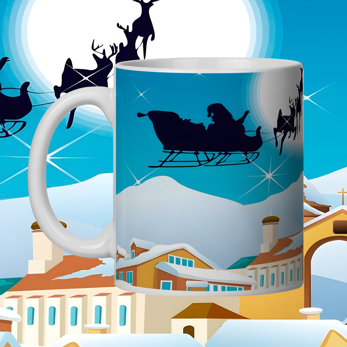 Caneca Sorria, é Natal.