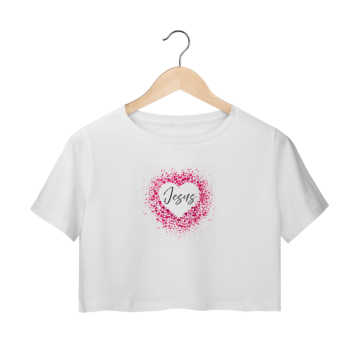 Camiseta Cropped - Jesus